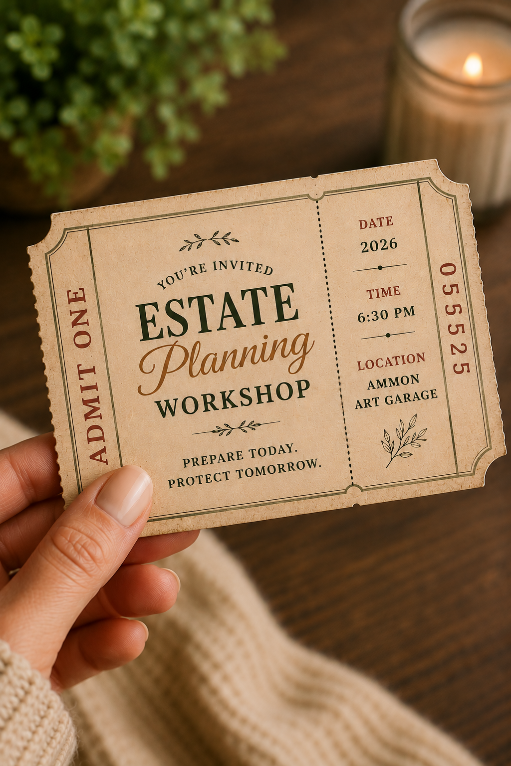 Estate Planning Workshop-Individual